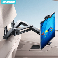 Joyroom Car Headrest Tablet Holder 3 in 1 Stretchable Backseat Phone Holder For iPad Air/Mini Samsung Tab 4.7-12.9'' Devices