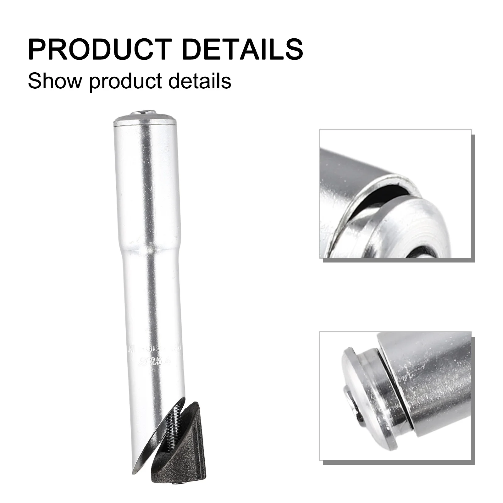 

Cycling Stem Extender Fork Replacement Bicycle Bike Handlebar Head Rise Up Spare Sports Adapter Aluminum Alloy Useful