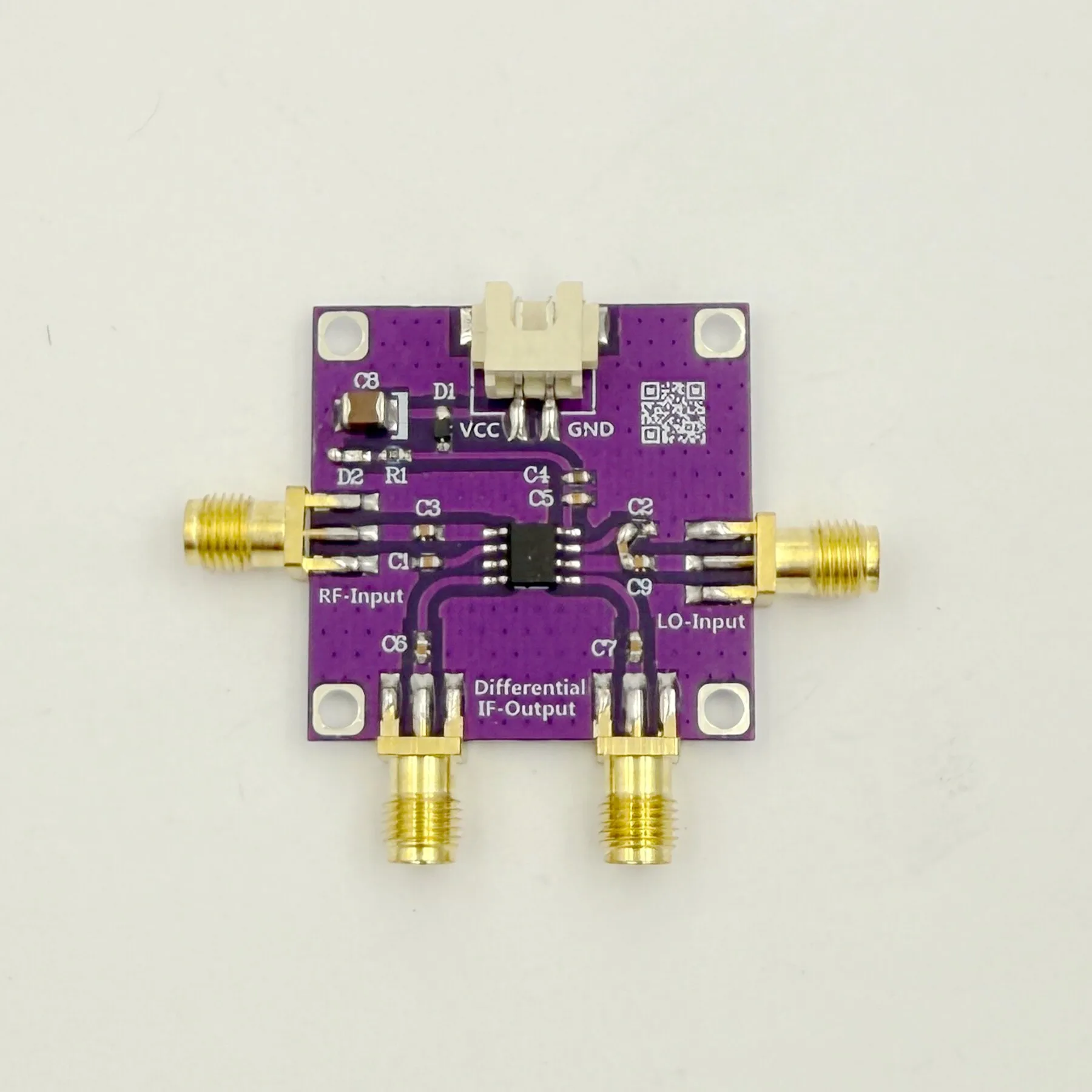 SA602/SA612 Double Balanced Mixer RF Mixing Frequency Conversion Board VHF Receiver Experimental Board