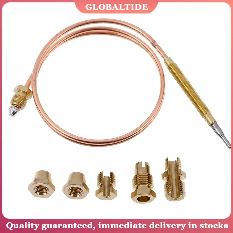 Universal Gas Thermocouple Valve 60cm Fireplace Replacement Temperature Controller Probe for Hot Water Boiler Ovens