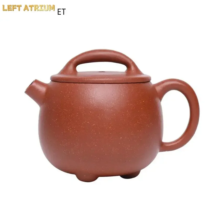 

160ml Chinese Yixing Purple Clay Teapots High-end Tea Pot Kettle Tea Infuser Famous Artists Handmade Raw Ore Zisha Teaware