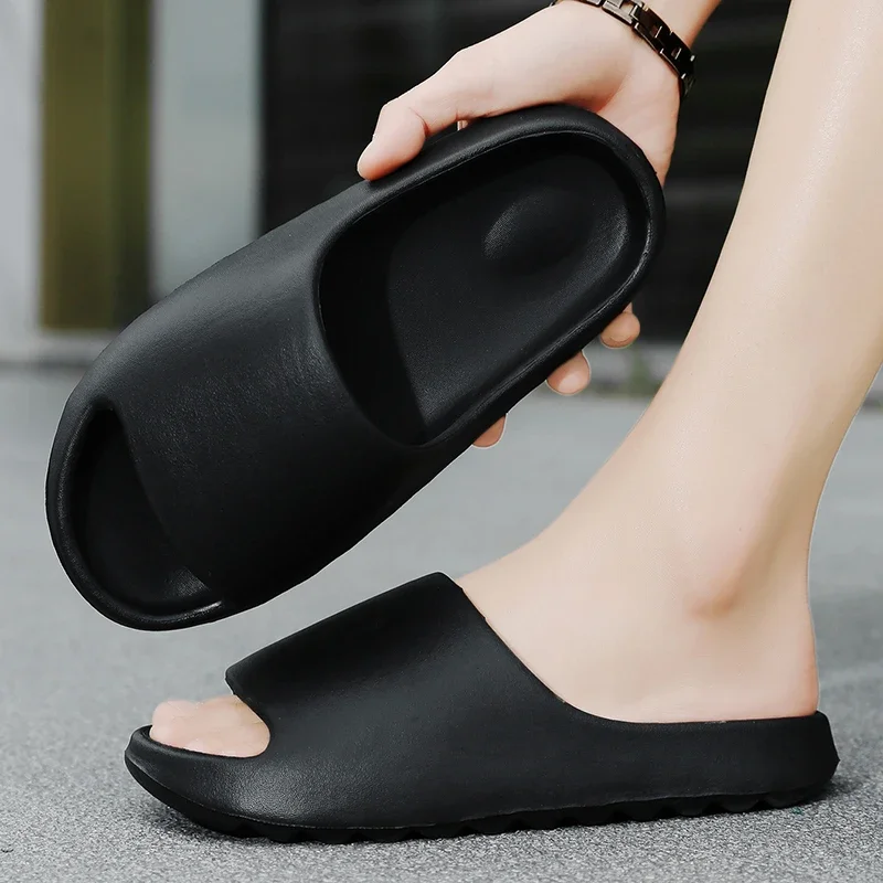 

Men's women's Sandals comfortable flat casual shoes outdoor beach men's slippers couples non-slip family bathroom shower shoes