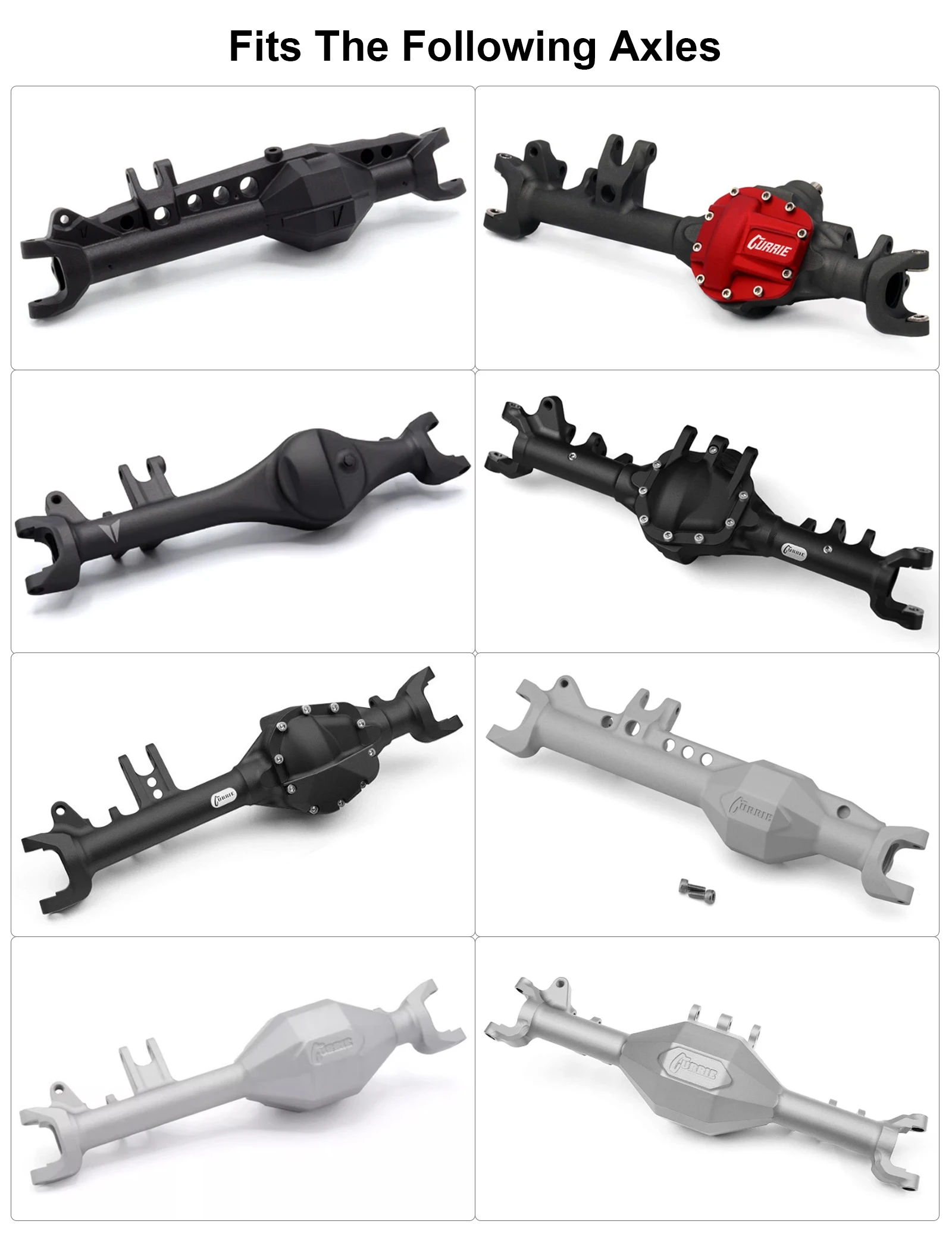 CNC Brass Steering Knuckle Weights for Vanquish F10 F10T D44 HD44 SCX10 II Rockjock F9 Straight Axle VS4-10 RC Crawler Parts