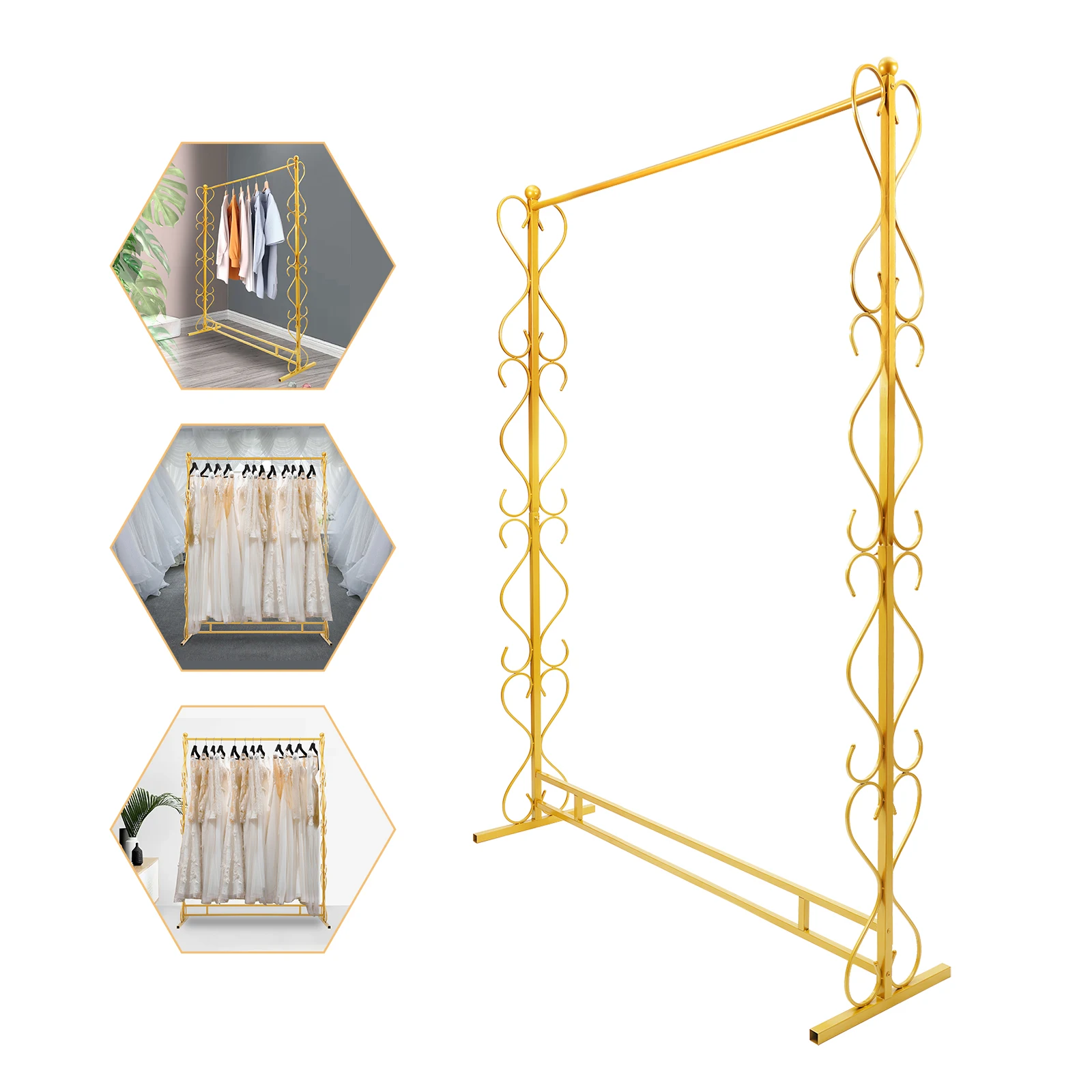 Retail Clothes Rack Heavy Duty Garment Storage Hanger Stand Closet Organizer