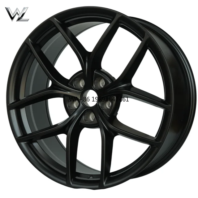 

Black Machined New 20 Inch PCD 5X114.3 CB 64.1 Matte Black Model Y Aluminium Alloy Wheel Rims beadlock wheels flow formed wheels