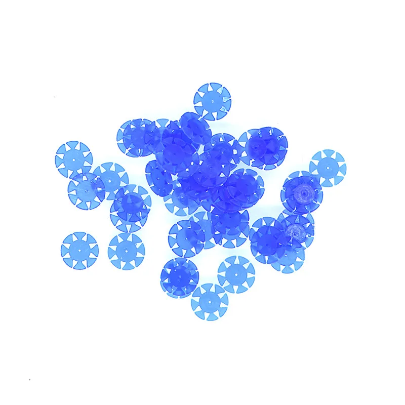 100Pcs Dental Disinfection Marking Circle Endo Files Counters For Endodontics Files Endo Files Stoppers Flower Dentistry Tools