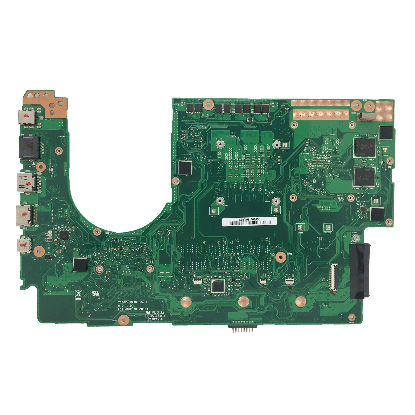 Carte mère pour ordinateur portable ASUS Vivobook Pro 15, carte mère pour ordinateur portable, processeur I5 I7, GTX1050, MX150, N580V, NX580V, FX580V, M580V, X580VD, X580VN