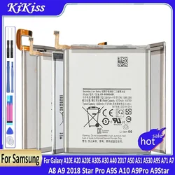 Battery For Samsung Galaxy A10E A20 A20E A30S A30 A40 2017 A50 A51 A530 A9S A71 A7 A8 A9 2018 Star Pro A9S A10 A9Pro A9Star