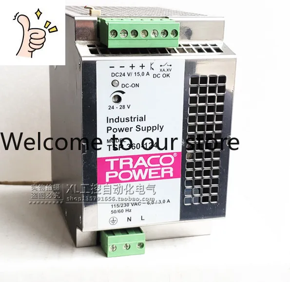 Fuente de alimentación original TSP 360-124 de Traco Power Rail, TSP 360-124 en stock