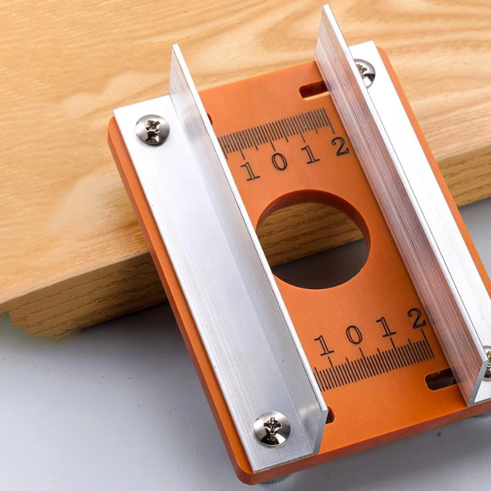 Base de défonceuse adaptable pour bois, outils pour défonceuse, fonctionne avec le bois, le plastique et le placage, disponible avec butée