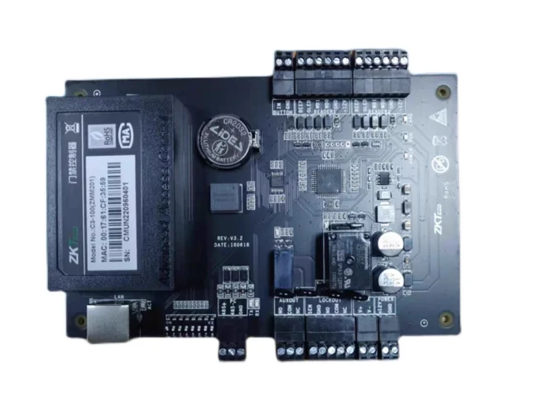 TCP/IP アンプ、4x NFC リーダーを備えた RS485 IP ベースのアクセス制御システム - Wiegand 26/34、KR300 アンプ C3-400 パネル マルチプロトコル サポート