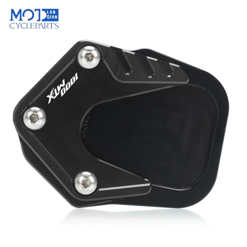 2026 2027 For CFMOTO 1000MTX Kickstand CNC Side Stand Enlarger Extension Pad For CF 1000MTX 1000 MT-X 1000 MTX 1000 MTX1000 2025