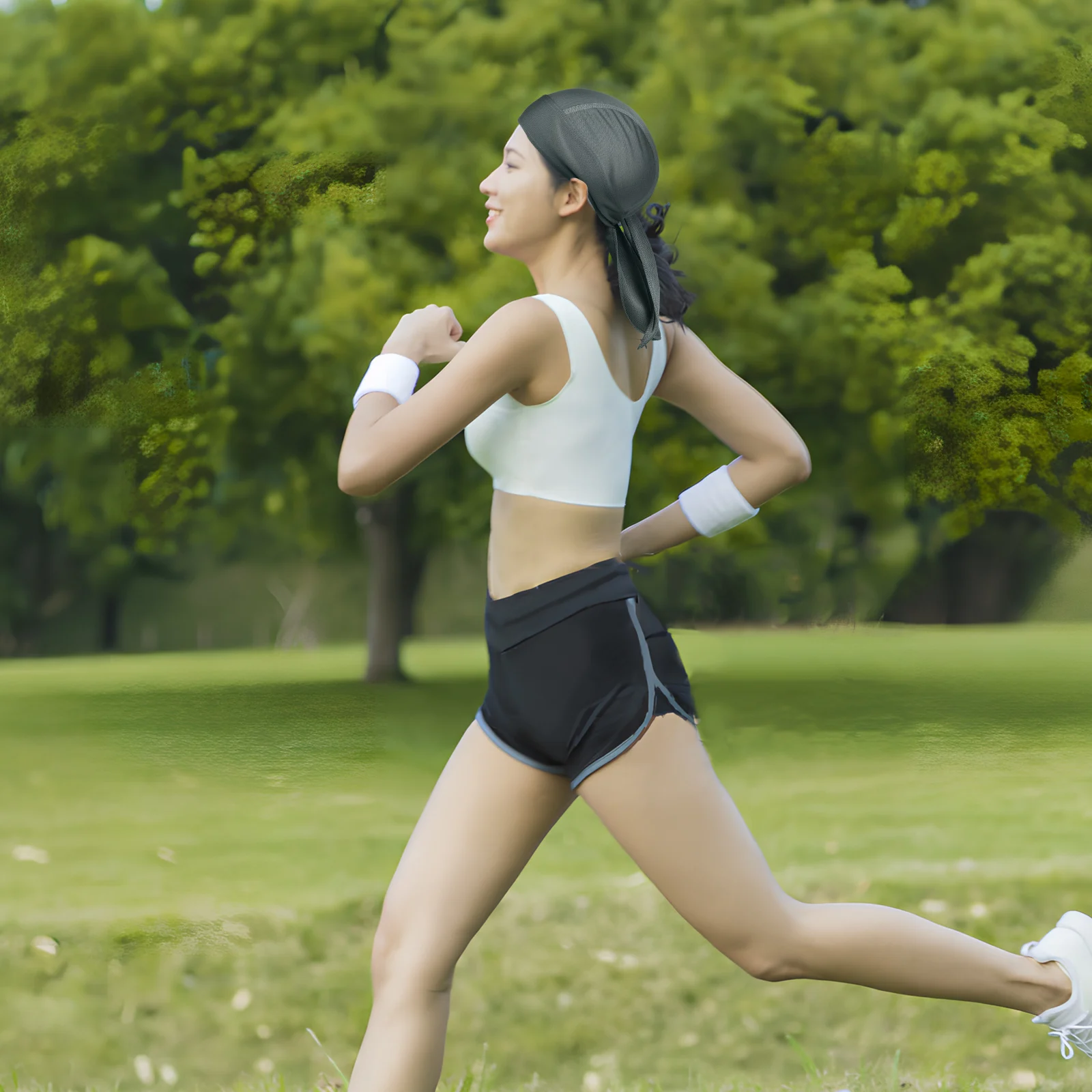 

Breathable Quick-drying Hat Men Skull Cap Polyester Cycling Running -01 Black -17 Grey Headband Lightweight Comfortable