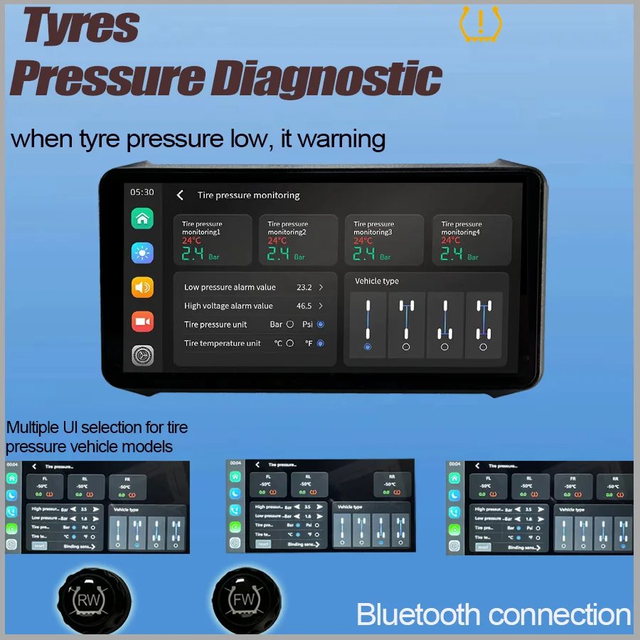 6,1-Zoll-Motorrad 4G Smart Navigation Screen Wireless Carplay IP67 Wasserdichter Android-Videorecorder