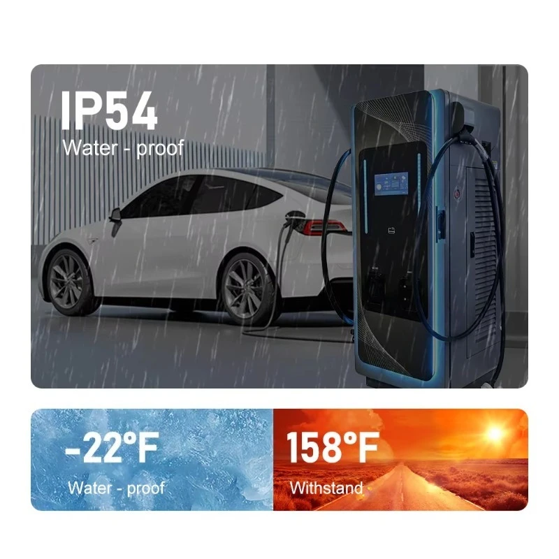 EONDRIVE Commercial CCS2 GBT OCPP1.6 EV DC Charging Station 60-360kW IP54 400V New for Hotels and Parking Lots