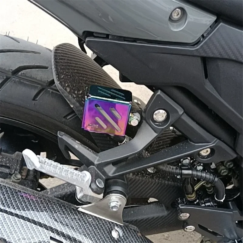 

General Motorcycle Modified Brake Oil Cup Cover Oil Can Protective Cover Decoration Is Suitable for Honda Kaiyue，New