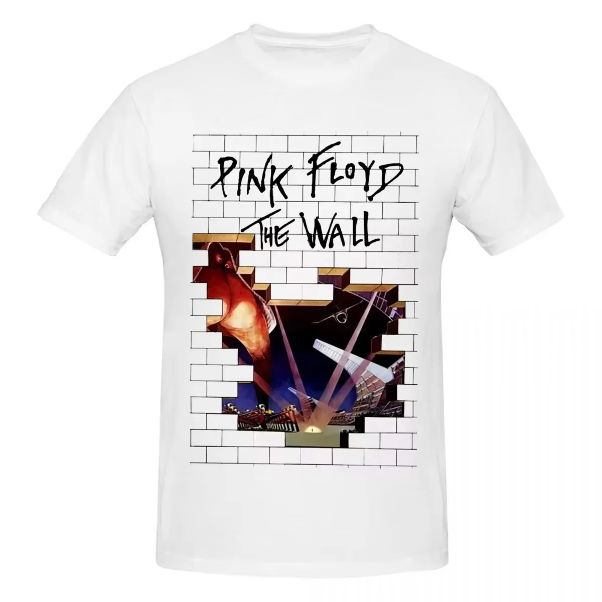 Summer 2026 Best-selling Pink Floyd, The Legendary British Rock Band, Themed Outdoor Casual Trendy Men's Short-sleeved T-shirt