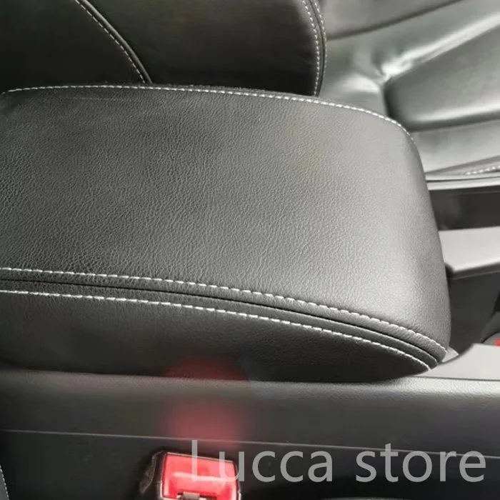 Für Audi A3 A4 A5 A6 A7 Q3 Q5 Zubehör Leder Wildleder Warp Zentrale Armlehne Box Schutz Abdeckung Armlehne Box Modifikation – Detail 7