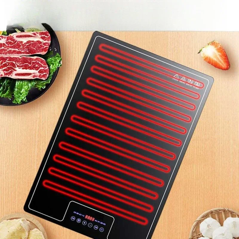 Intelligent thermal insulation household dining table heating board multi-function heater rectangular desktop