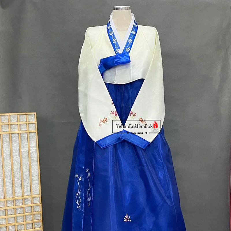 Korean Traditional Costumes Imported Fabrics From Korea Stage Performance Costumes Welcome Costumes Traditional Ethnic Hanboks