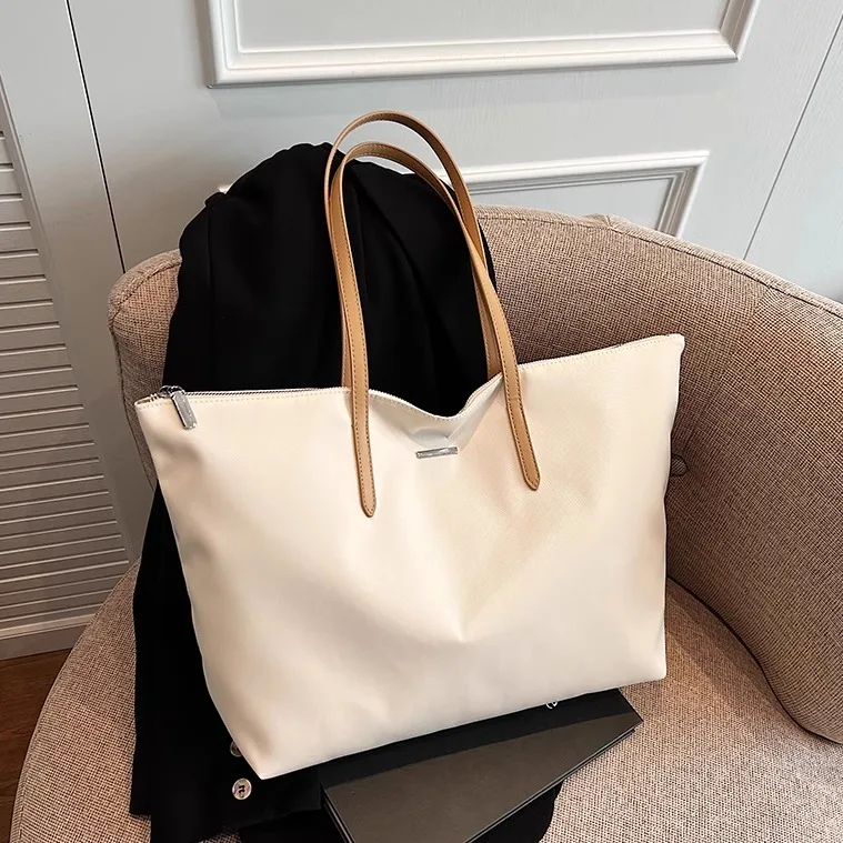 

Large Capaci Women's oulder Bag 2025 New Summer Versatile Handbag College Students Class Commuting Tote Bag