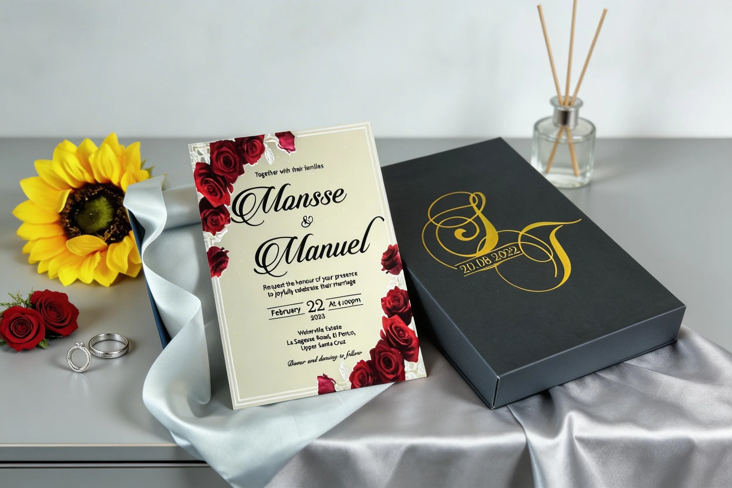 

30pcs Custom Acrylic Invite,Printed DIY Packing Invitation Boxes,Mirror Gold/Silver Acrylic Wedding Invitations,Invitation Cards