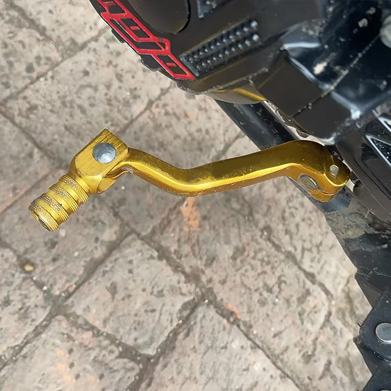 CNC الألومنيوم دراجة نارية للطي والعتاد رافعة تحول لفرط عارية ADV الترابية دراجة نقل علبة التروس عصا تعديل شيفتر قضيب #3