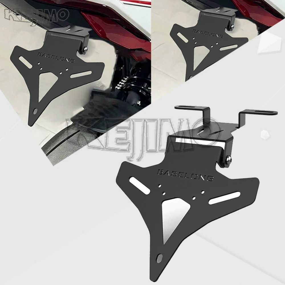 

Motorcycle Rear Tail Tidy Fender Eliminator Kit License Plate Holder LED Light FOR ZEEHO AE5/AE5I All Year 2025 2026 2027 2028