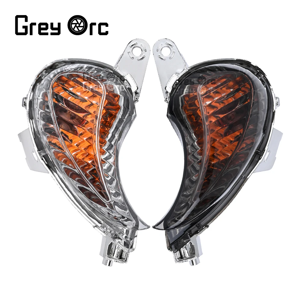 1 Pair Motorcycle Front Turn Signals Indicator Lens For Suzuki Hayabusa GSX R1300 2008-2020 Turn Signal Light