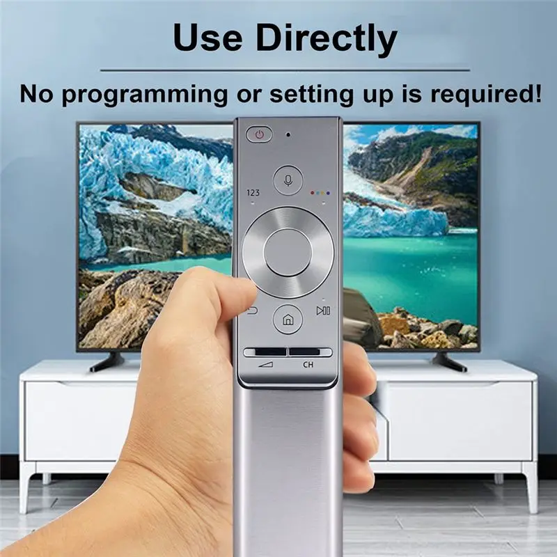 ABKN Air Mouse Voice Remote Control BN59-01272A BN59-01274A Replacement for Smart TV, Built-in Gyroscope