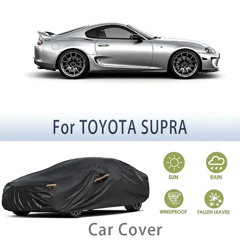 

Для наружной защиты от снега, солнцезащитный козырек, водонепроницаемый, пылезащитный для автомобильных чехлов TOYOTA SUPRA