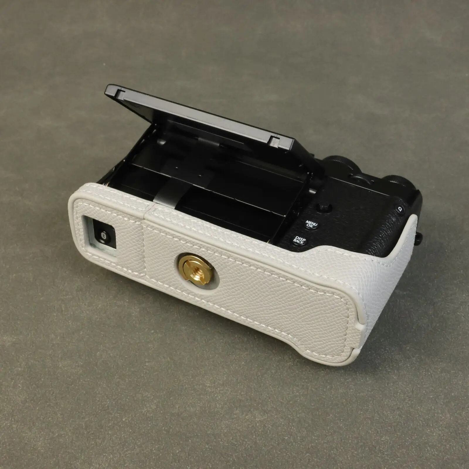 كاميرا Fujifilm/Fujifilm X-E5 قاعدة جلدية XE5 كاميرا بدون مرآة مخصصة نصف مجموعة يمكن تغيير البطارية مباشرة