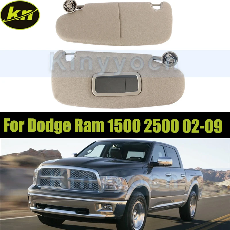 

Beige Car Sun Viso Windshield Sun Visor For Dodge Ram 1500 2500 3500 2002 2003 2004 2005 2006 2007 2008 2009