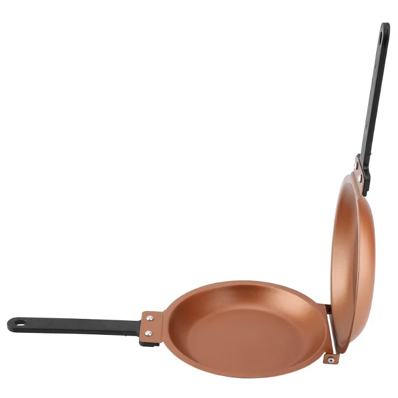 Double Side Flip Frying Pan Fried Egg Pancake Maker Household Kitchen Cookware