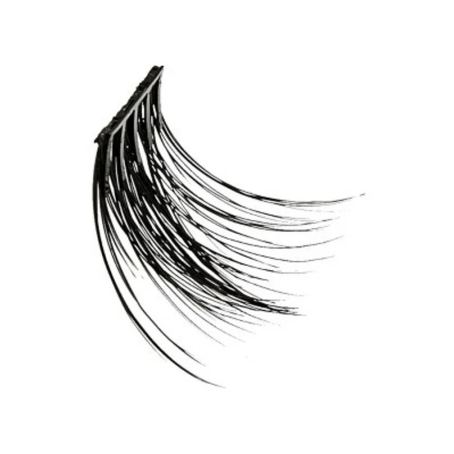 رموش ذاتية اللصق - مسننة - سريعة، مقاومة للخطأ، سهلة الإزالة دون ترك البقايا أو تضر الرموش الطبيعية.