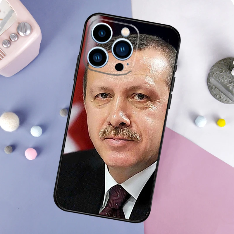 Turchia Recep Tayyip Erdogan Cassa Del Telefono Per iPhone 17 Pro Max 15 13 12 11 14 16 Pro Max Plus Mini 16e 17 Air Della Copertura Posteriore