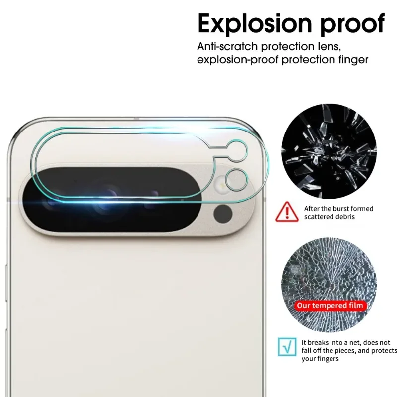 For Google Pixel 9 Pro XL Tempered Glass Lens Protector Anti-Scratch Screen Protector for Google Pixel 9 Pro XL Protective Film