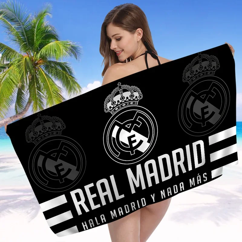 R-Real-M-Madrids Handdoek Microfiber Strandlaken Absorberend Snel Droog Zacht Yoga Zwemresort Bergbeklimming Handdoek