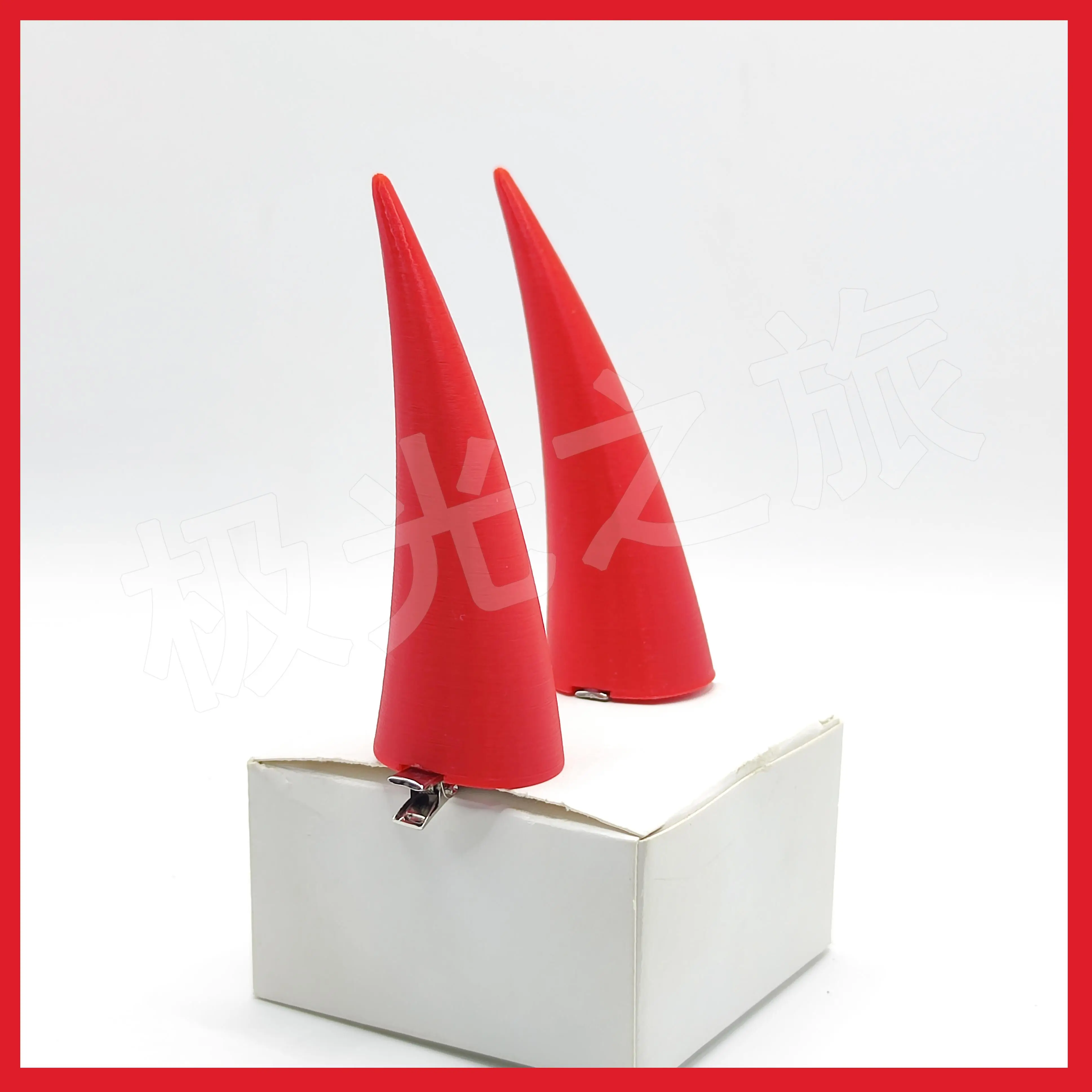 Anime Power Cosplay Prop Power Cosplay  Horn Pawā Cosplay Headwear 10cm 3D Printing For Hallowmas Party Adult Props Unisex