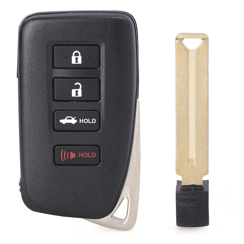 KEYECU Smart Remote Control Car Key With 4 Buttons 314.3MHz for Lexus IS300 IS350 RC300 RC350 RC F Fob FCC# HYQ14FLB 231451-3950