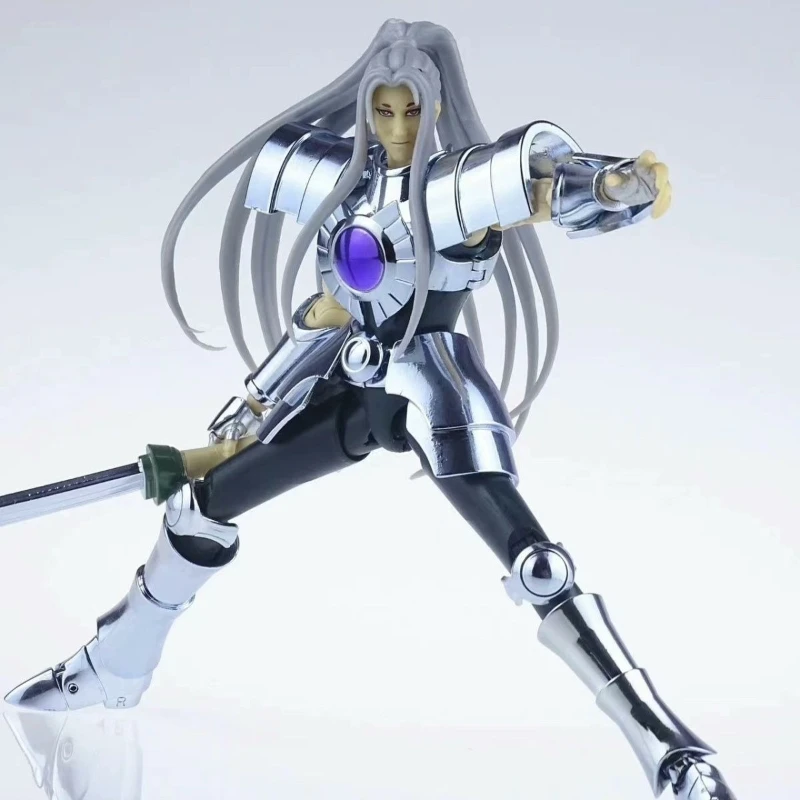 

CS Silver Saint Seiya White Leg Altar Seat Saint Clothes Myth Ex Action Doll Model