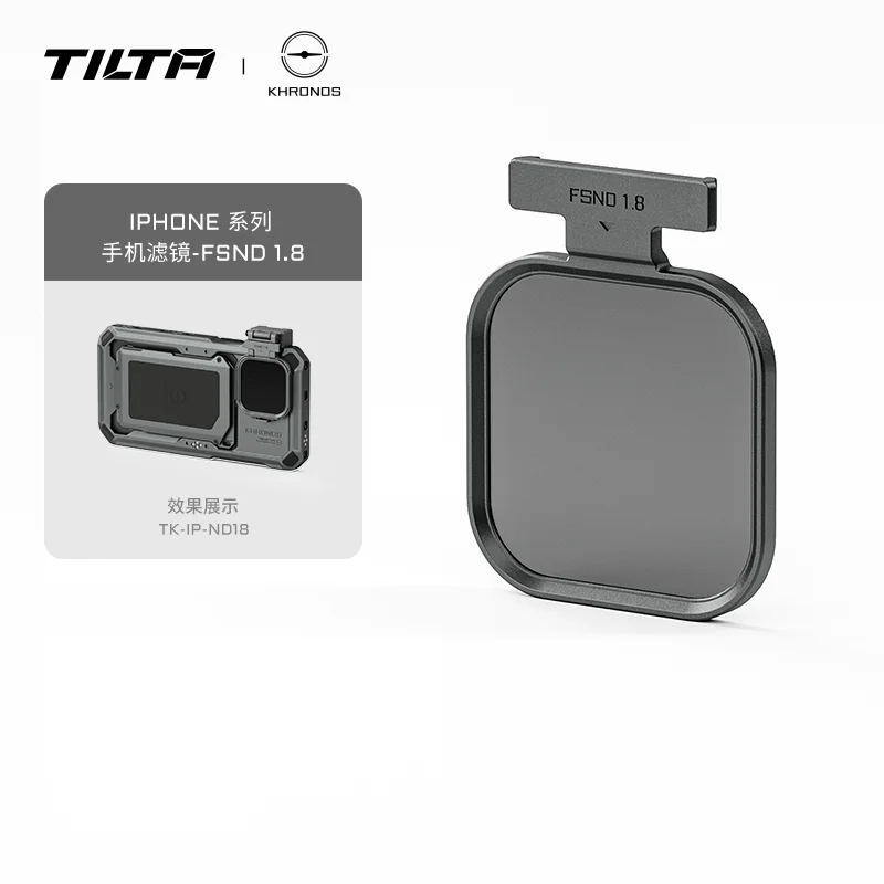 Tilta Khronos Magnetische Fsnd Filter TK-IP-ND6/12/18/24 Voor Iphone Kooi 15 Pro/15 Pro Max Kooi Snelkoppelingsfilter
