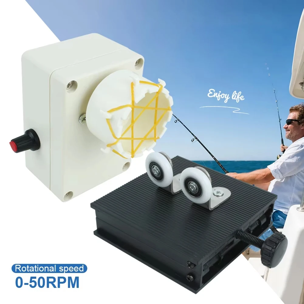 Angelrute Draht Wrapping Maschine Wicklung Ausrüstung Einstellbar 0-50RPM Angelrute Epoxy Harz Beschichtung Maschine A62X