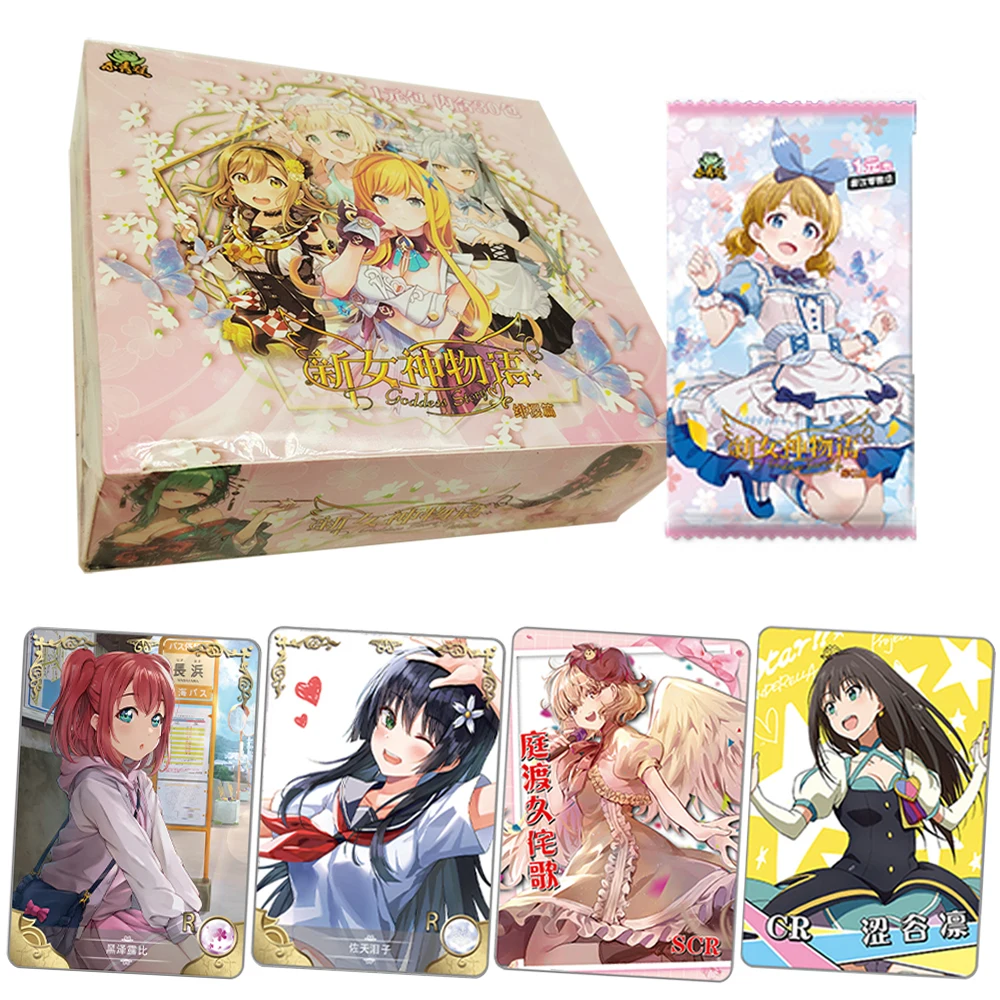 

Goddess Story Collection Card Exquisite High Quality Character Cards Child's Like Enchanting Anime Beautiful Girls Creative Toys