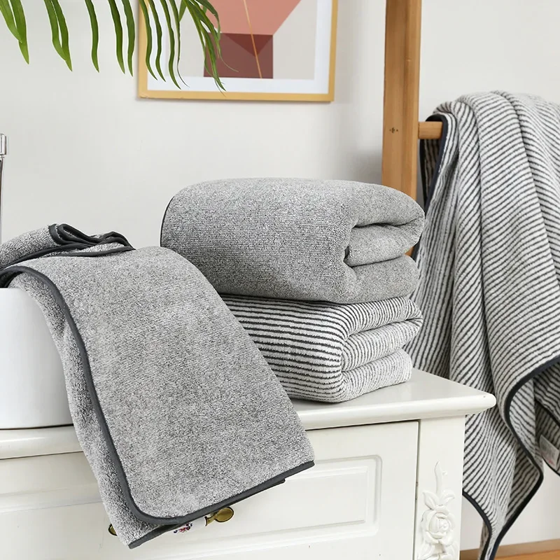 Cotton Towel Bathroom Thickened Face Towel Strong Absorbent Soft Non-shedding Adult Towel Hotel Travel Household Gift