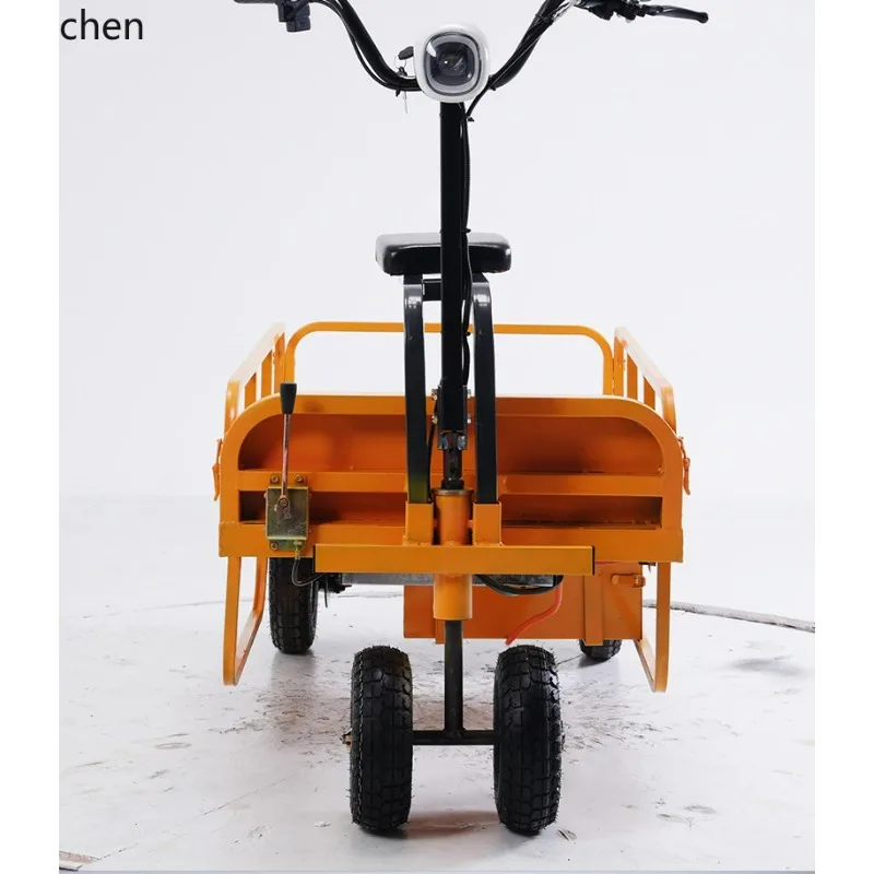 greenhouse flatbed truck, increase electric handling truck, set up stall and pull truck