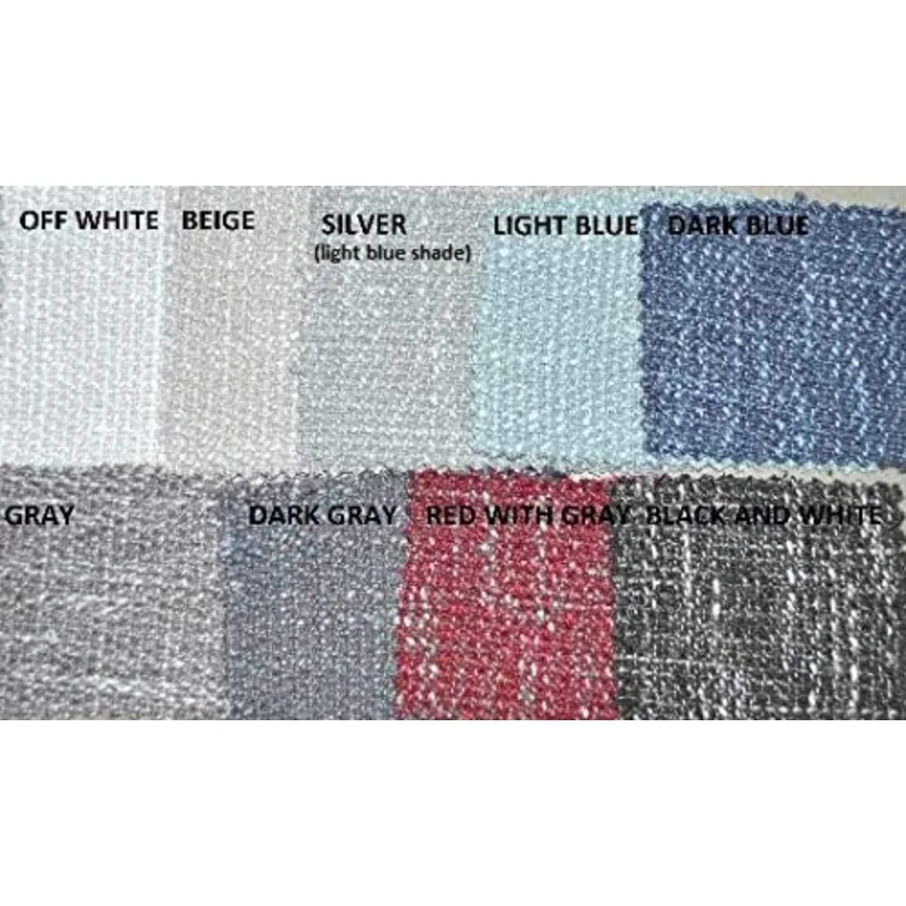 Cortinas de lino gris de lujo hechas a medida para ventanas extra largas de 10-24 pies, ideales para diseños de cortinas de 2 pisos
