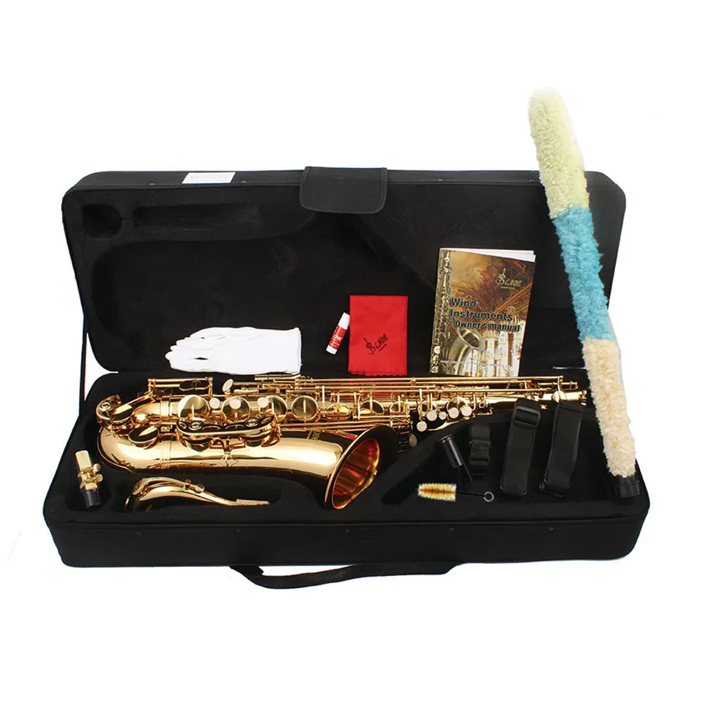 SLADE Wholesale Price Professional Instrument Bb Parte Tenor Saxophone With Bag