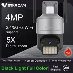 Vstarcam 4MP HD PTZ Camera Full Color Night Vision Outdoor Wifi Surveillance Home CCTV Security IP66 waterproof Cameras