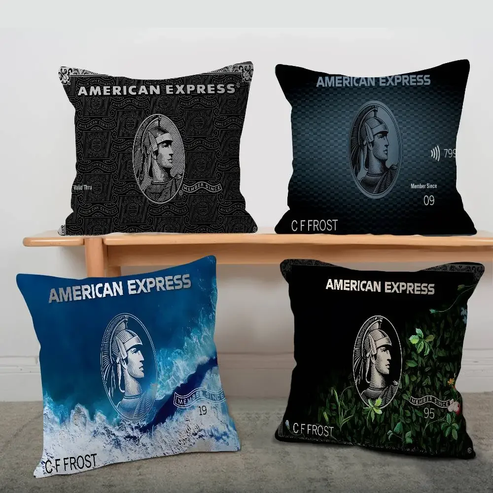 American E-Express Cushion Cover Car Throw Pillow Case For Sofa Car Christmas Gift 40x40cm 45x45cm